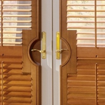 Fort Myers french door handle cutout